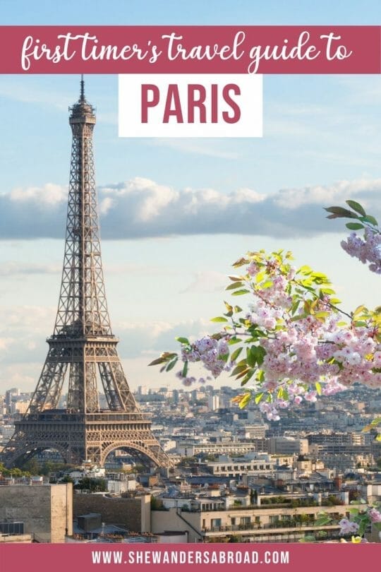 travel article on paris