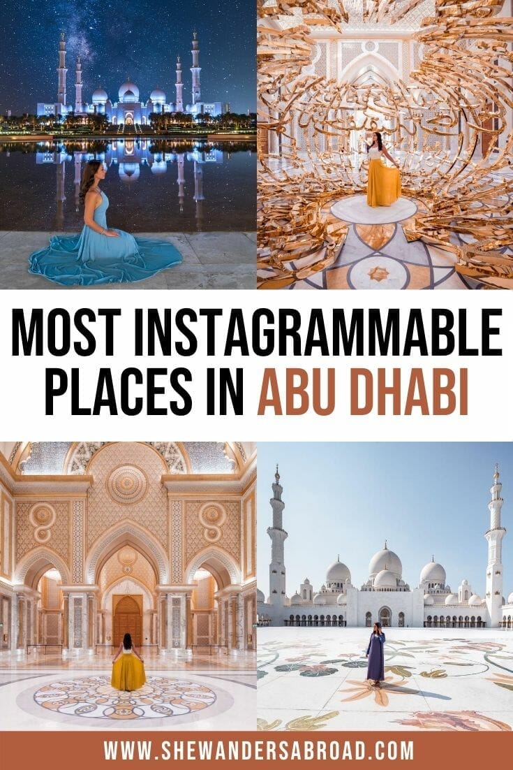 Most Instagrammable Places in Abu Dhabi