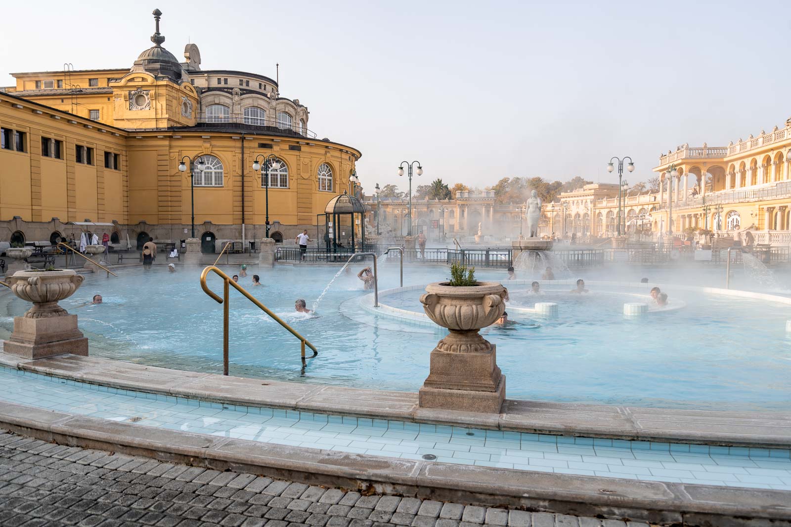 The Széchenyi Thermal Baths in Budapest