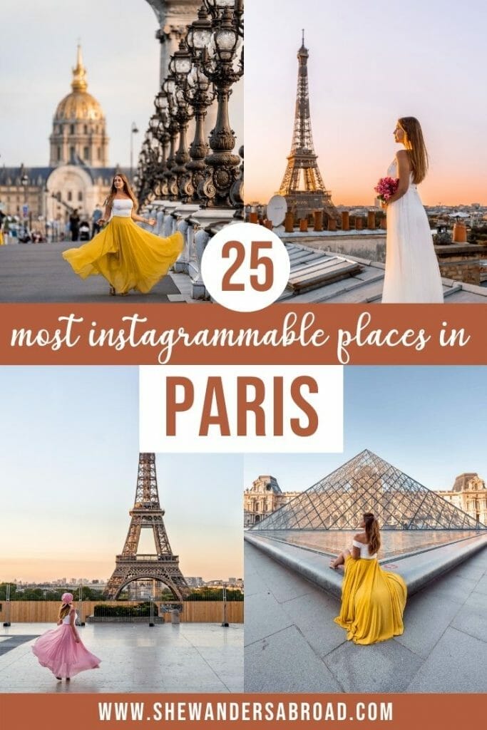 Top 25 Most Instagrammable Places in Paris