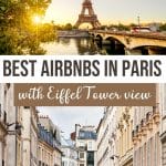 Best Airbnbs in Paris with Eiffel Tower View