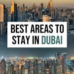 Best areas to stay in Dubai