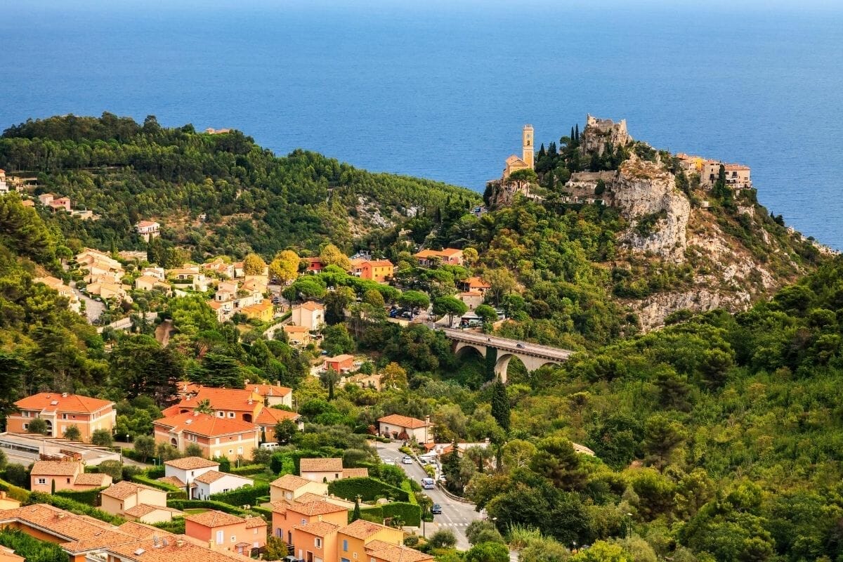 Eze Village on the hill, France