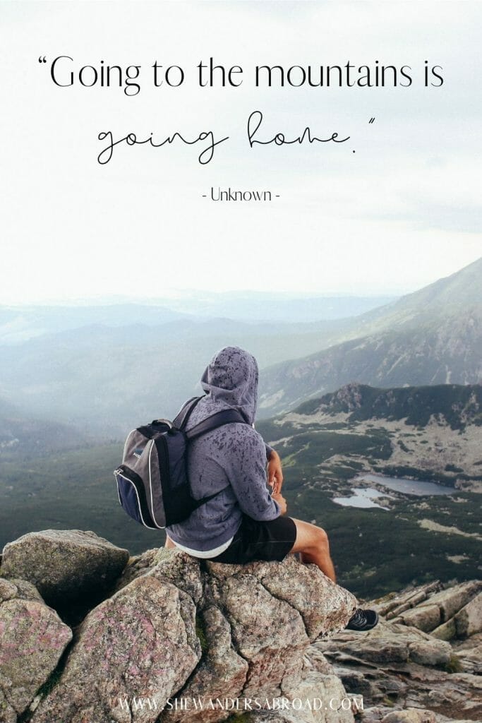160 Amazing Mountain Captions for Instagram | She Wanders Abroad