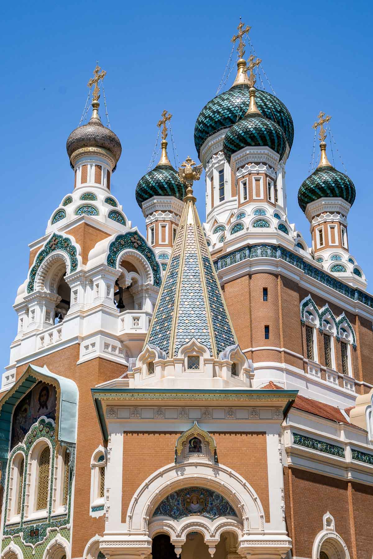 St. Nicholas Russian Orthodox Cathedral in Nice, France