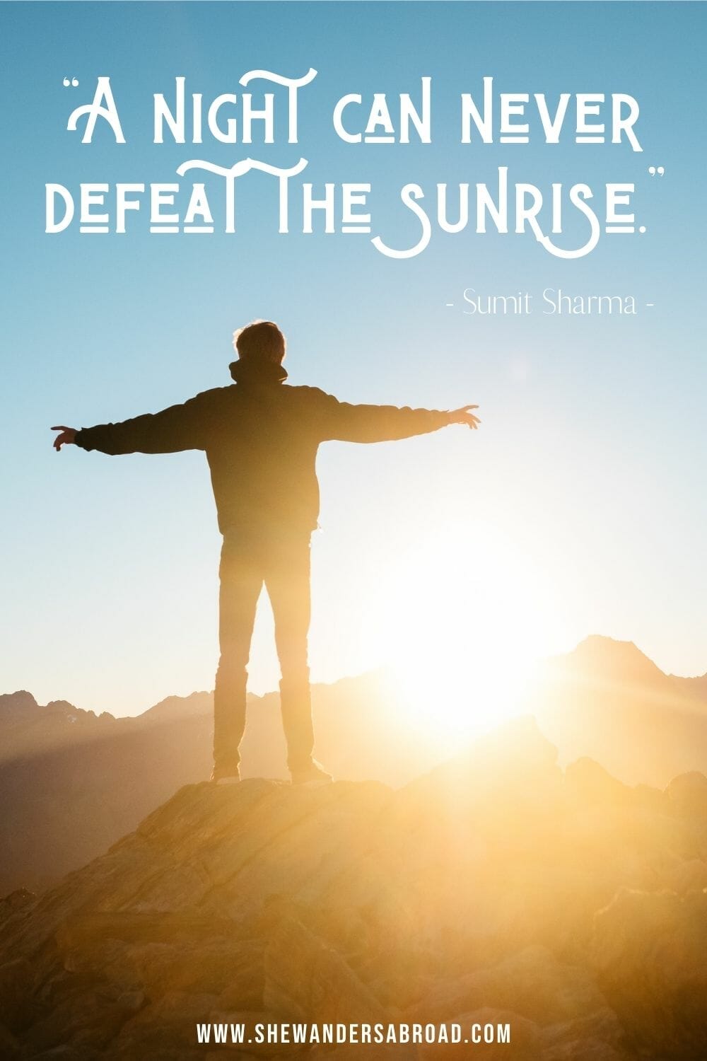 Motivational sunrise quotes