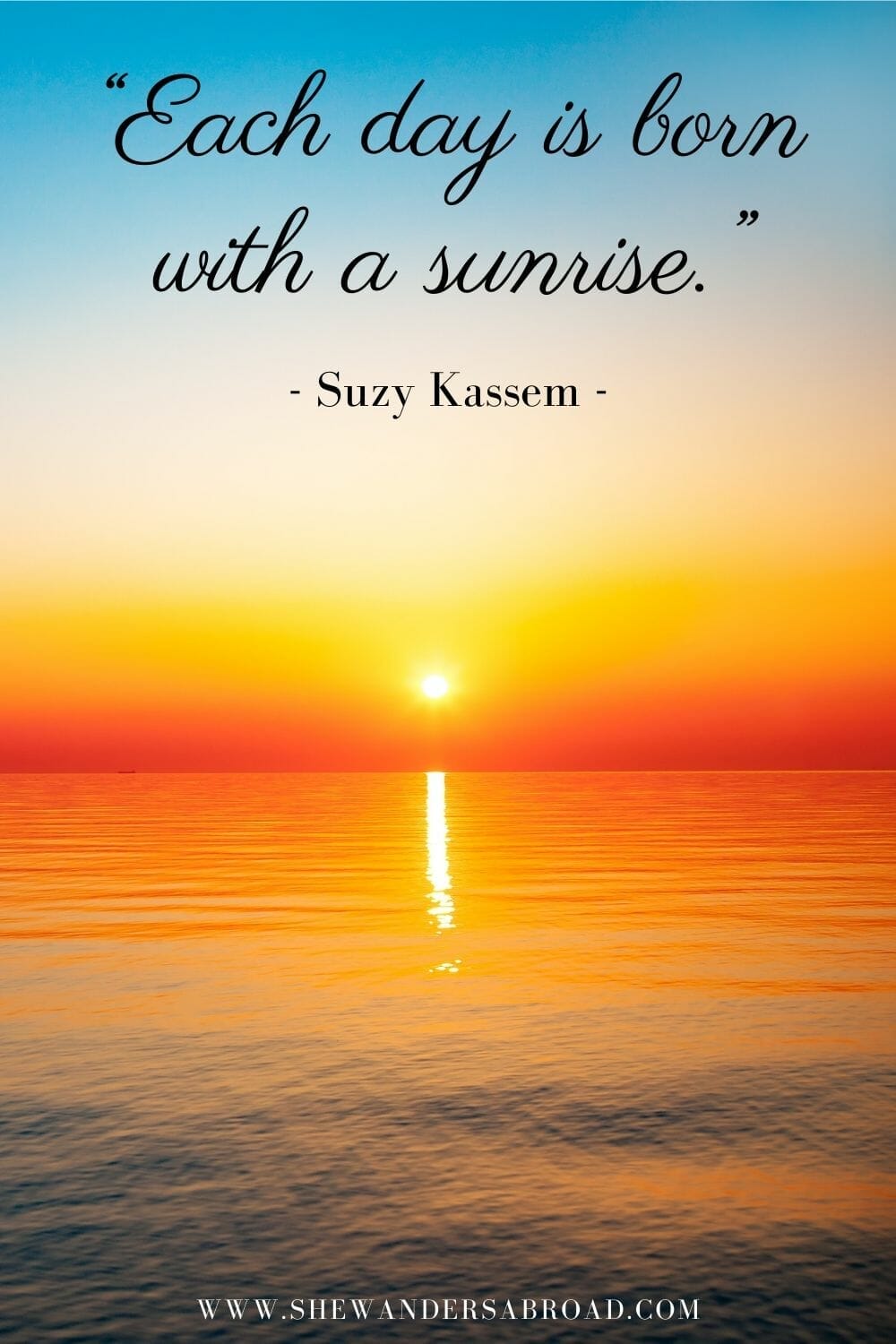 Most beautiful sunrise quotes
