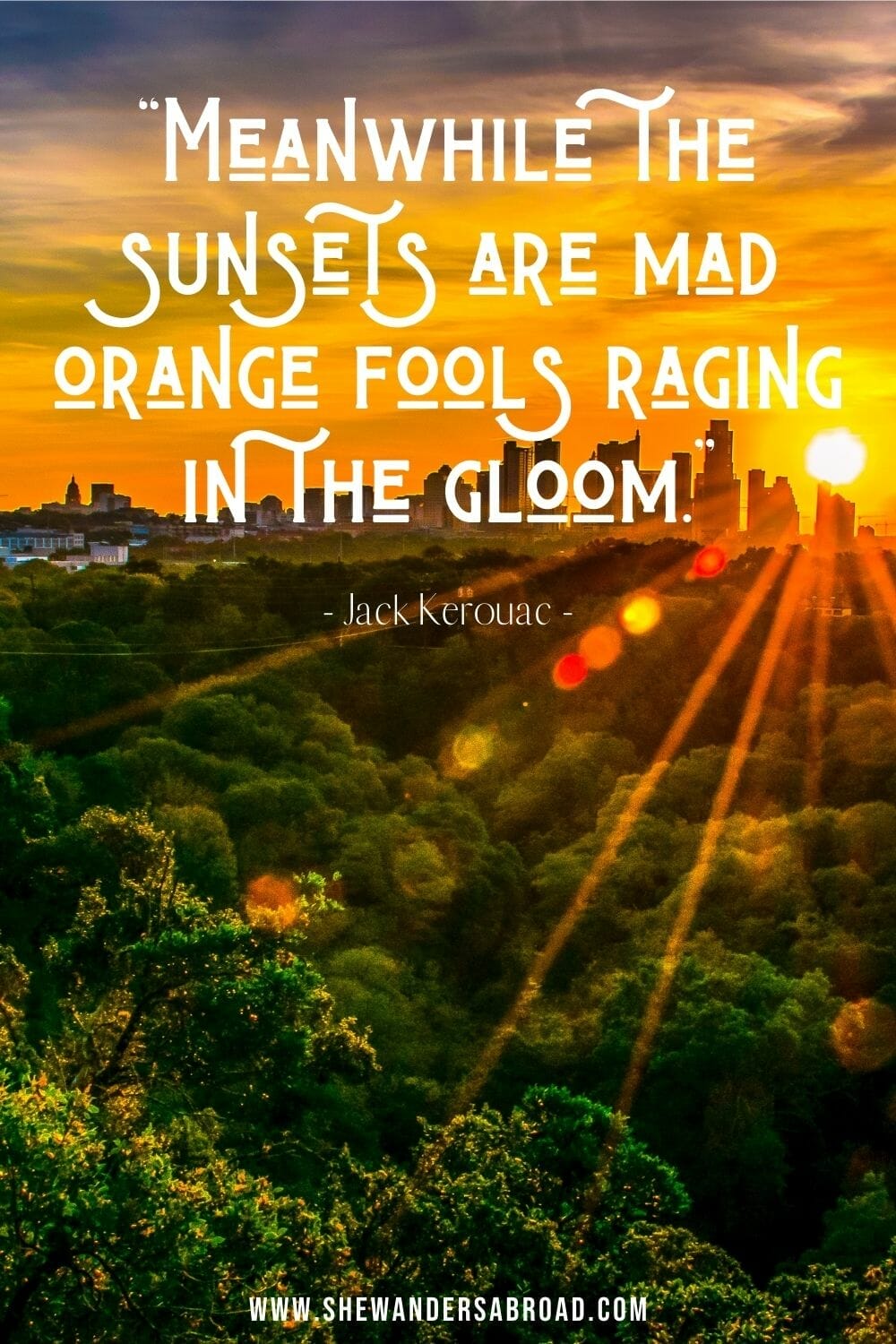 Peaceful sunset quotes