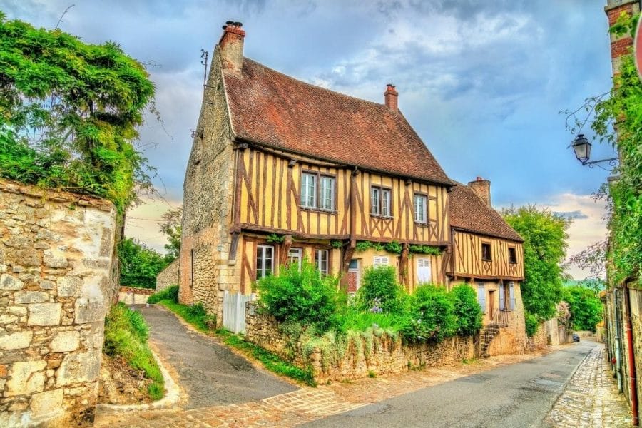 Traditional house in Provins, France