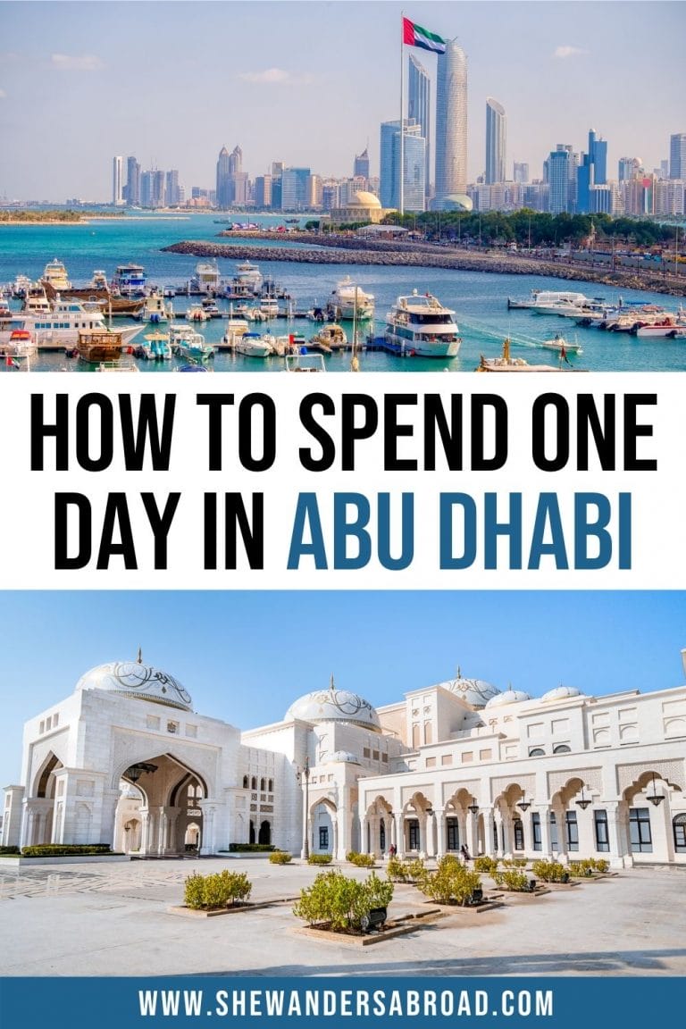 one day tour abu dhabi