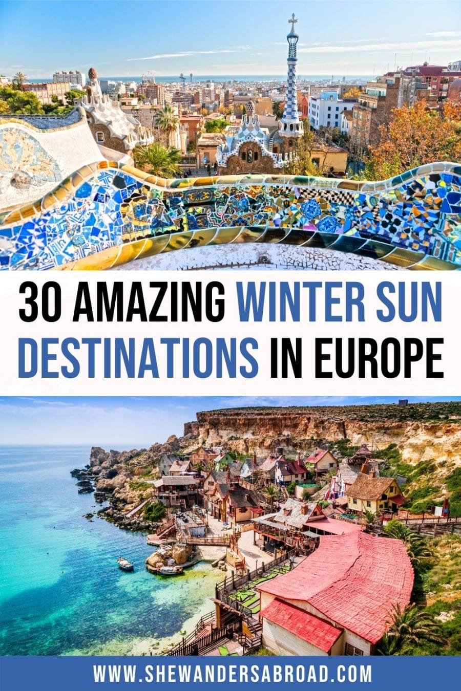 30 Best Winter Sun Destinations in Europe to Escape the Cold