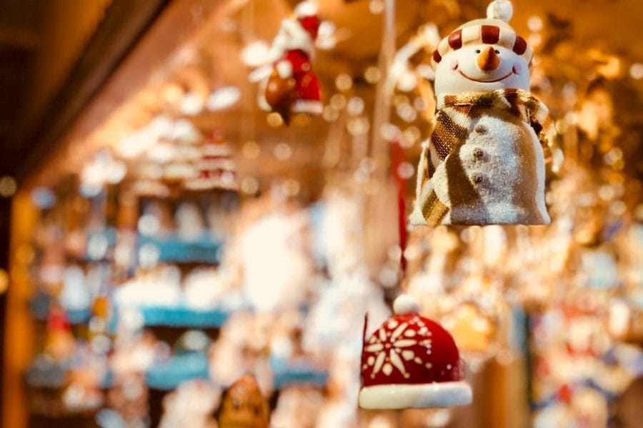 Decoration at one of the best Christmas markets in Europe