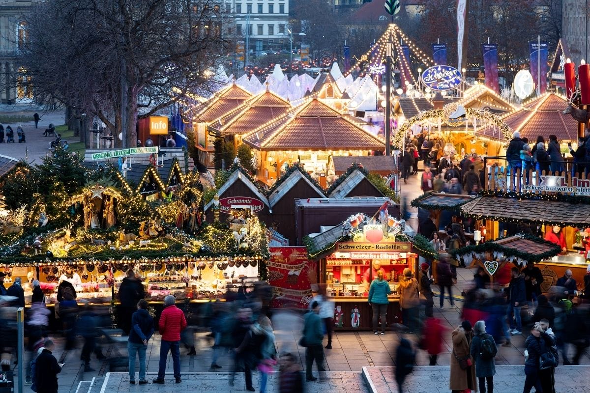 Christmas market in Stuttgart, Germany