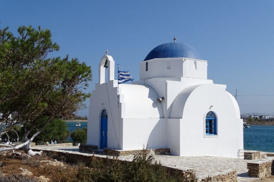 Church in Antiparos, Greece