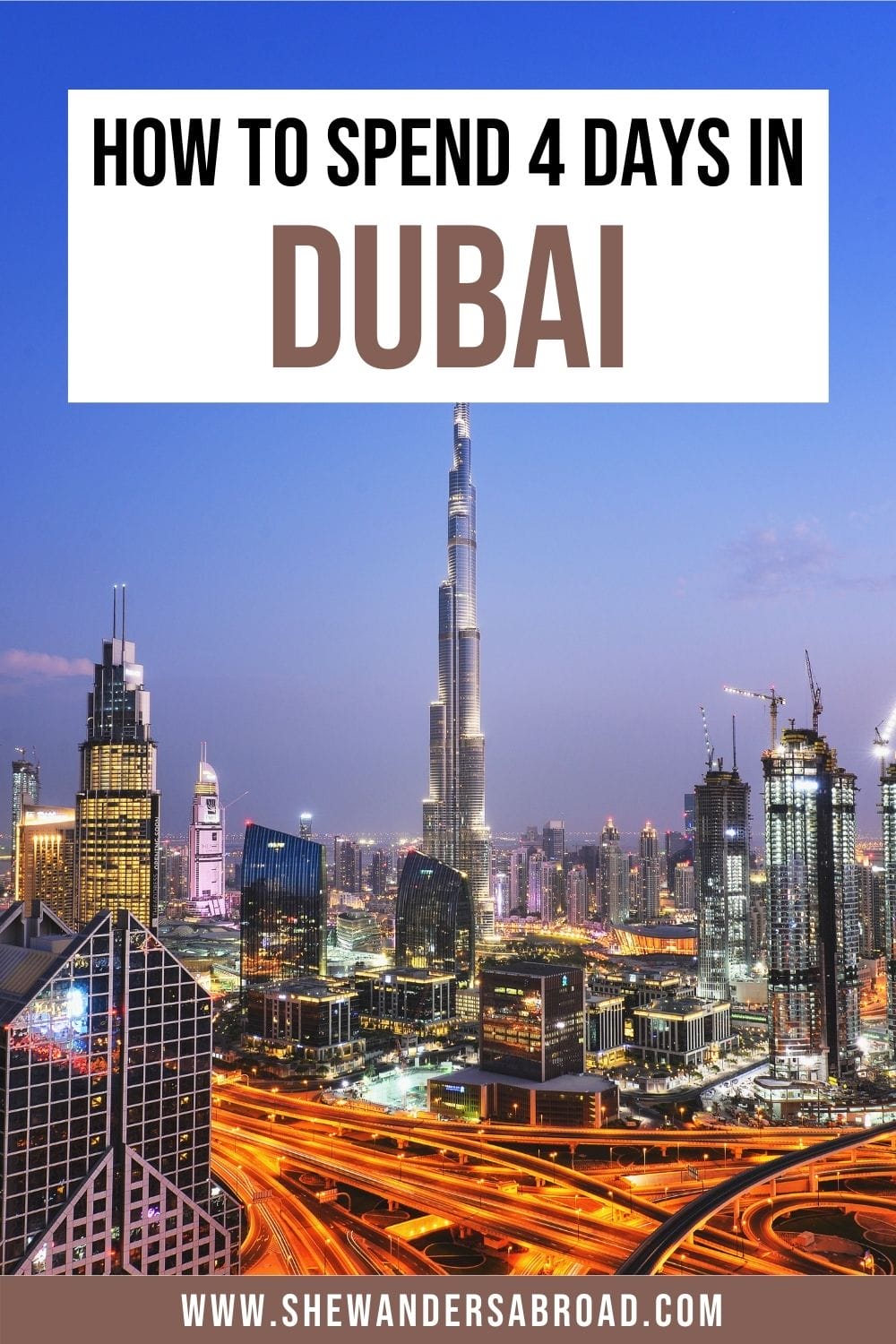 How to Spend 4 Days in Dubai: The Perfect Dubai Itinerary
