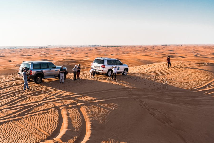 Jeep tour in the Dubai Desert