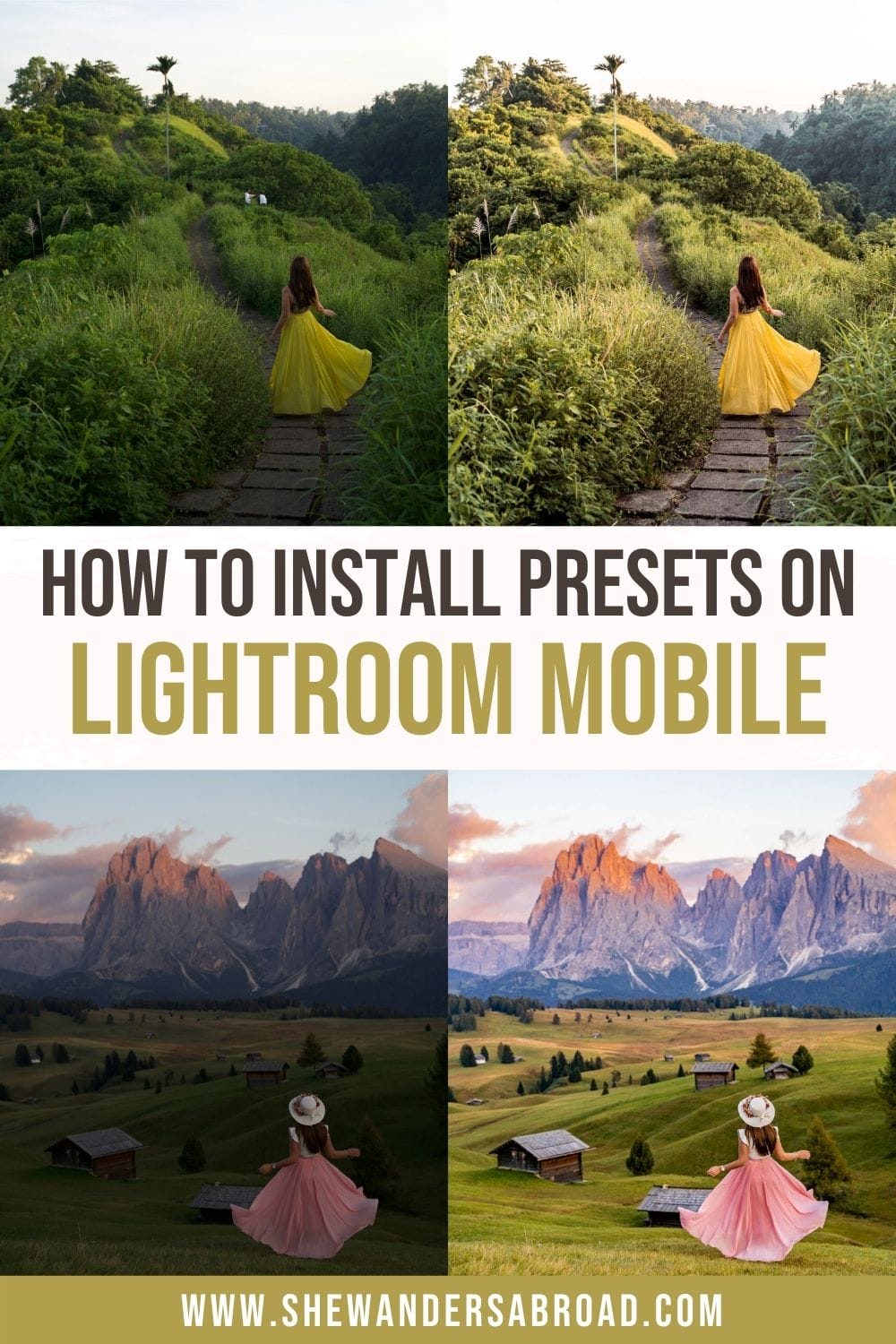 How to Install Lightroom Presets on Mobile