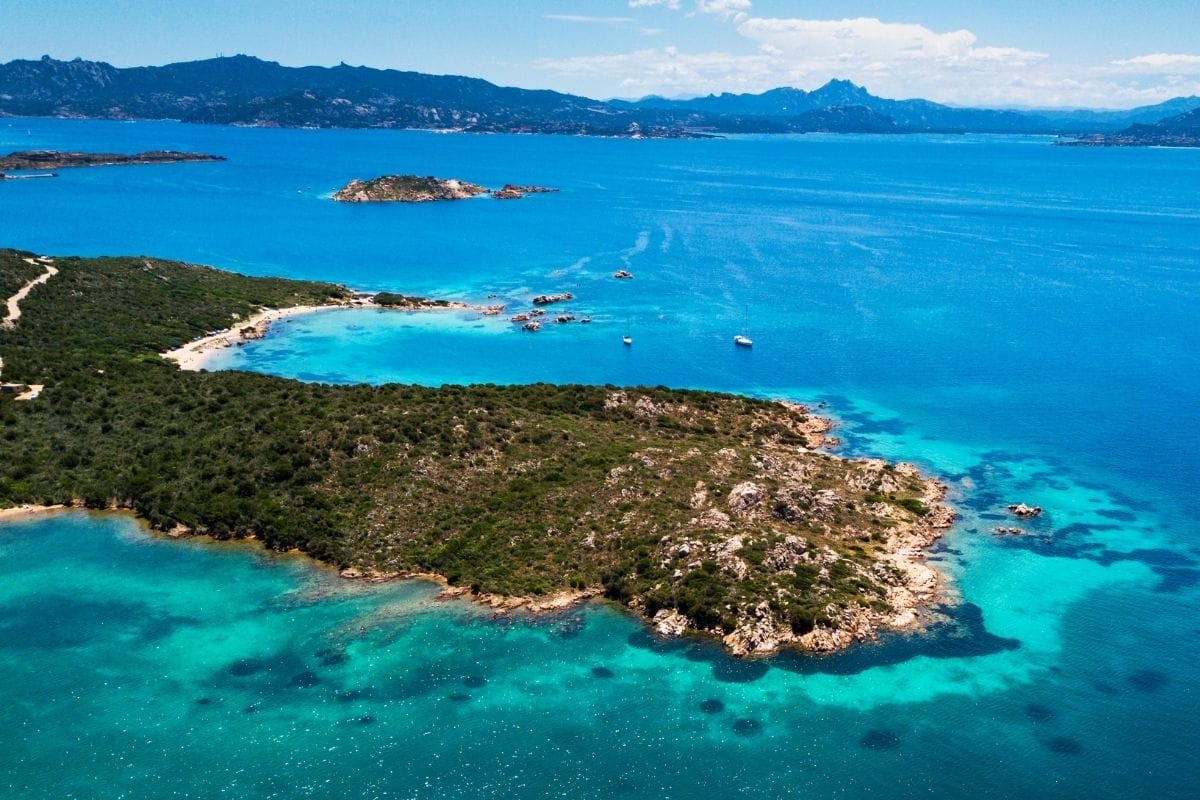 La Maddalena Archipelago in Sardinia, Italy