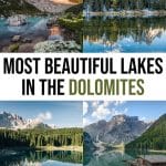 Top 11 Most Beautiful Lakes in the Dolomites You Can't Miss