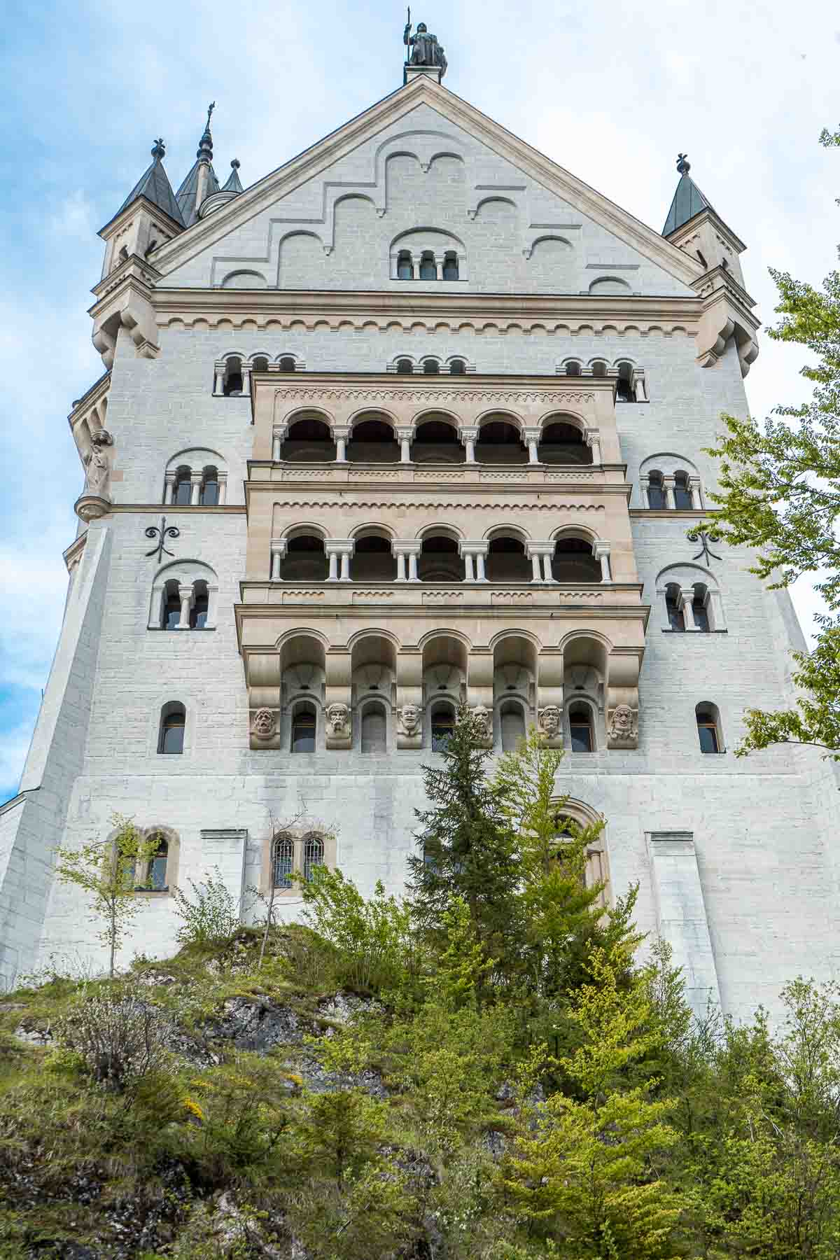 Neuschwanstein Castle in Bavaria, Germany