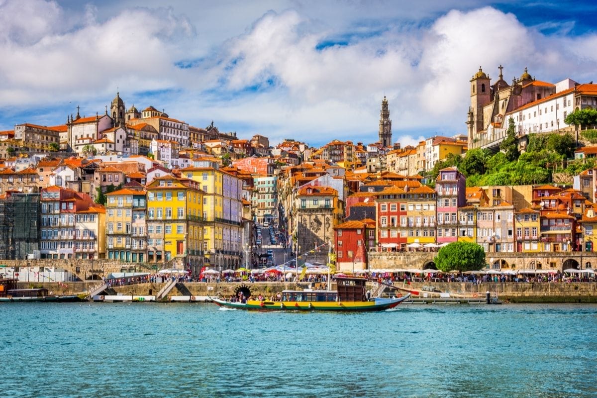 Old Town in Porto, Portugal