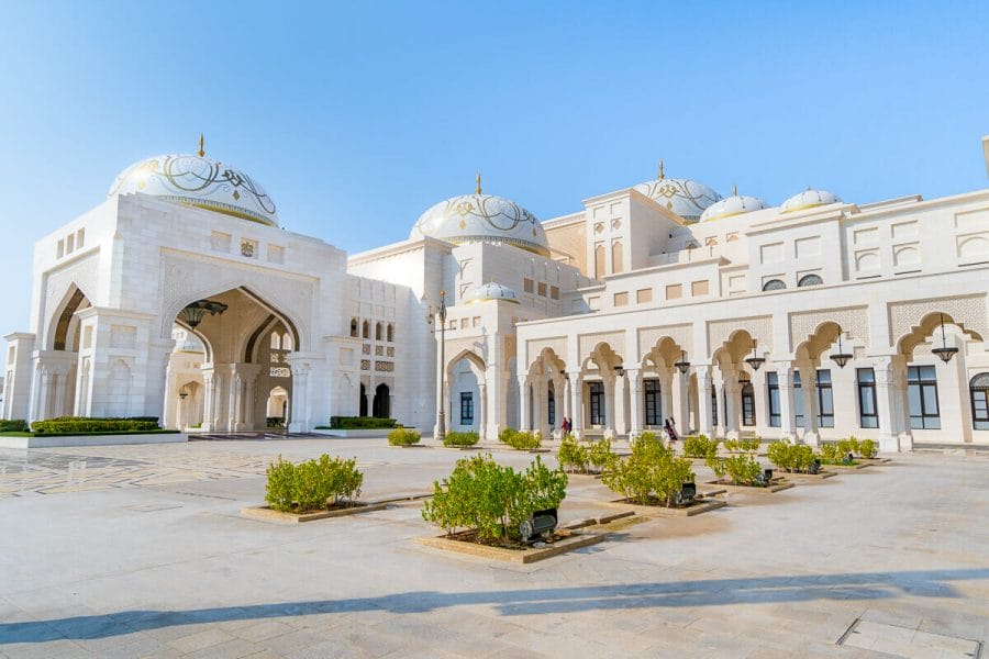 Qasr Al Watan Palace in Abu Dhabi
