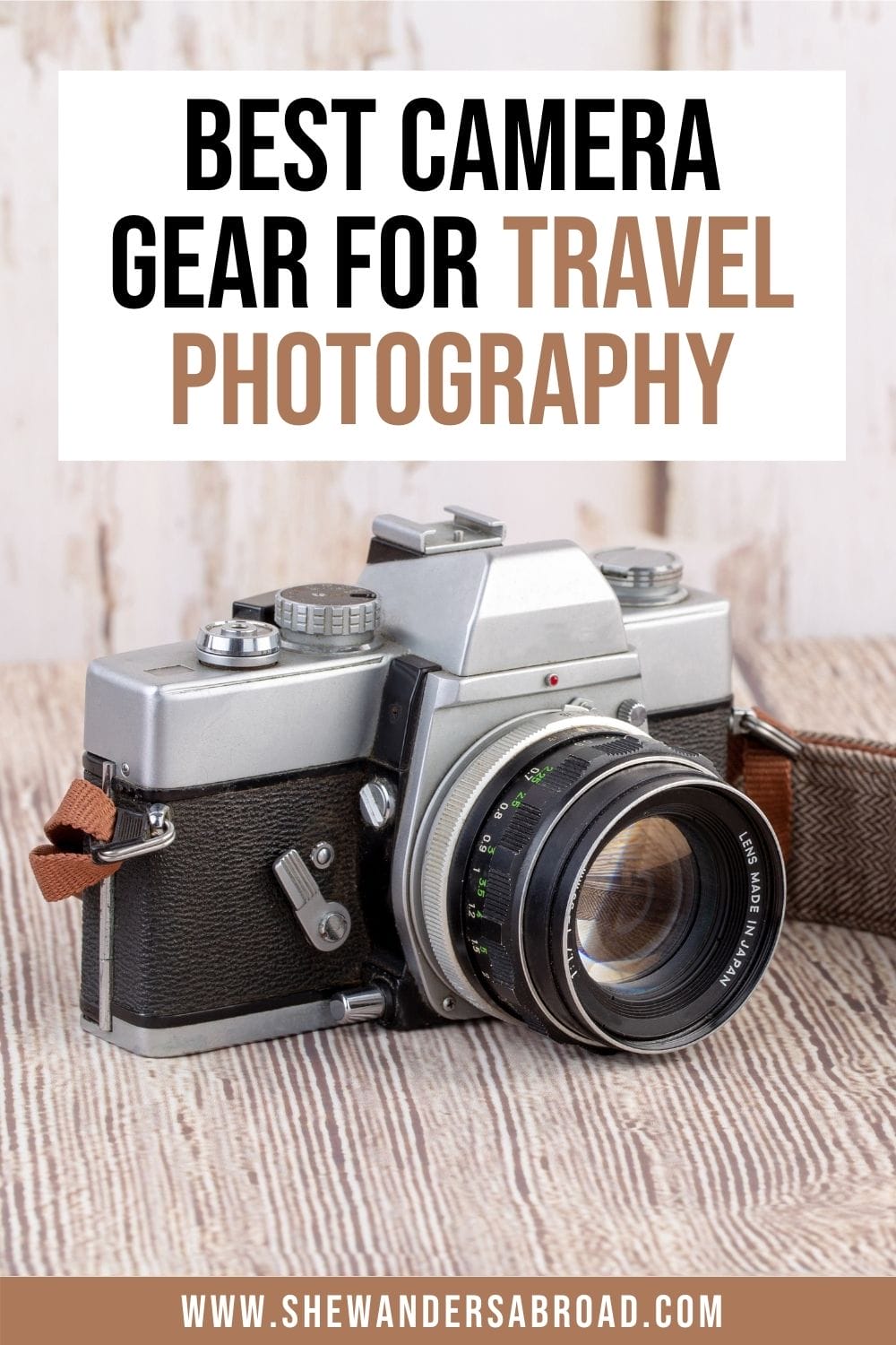 Best Travel Photography Gear for Travel Bloggers
