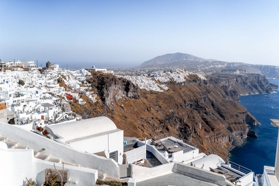 View in Imerovigli, Santorini