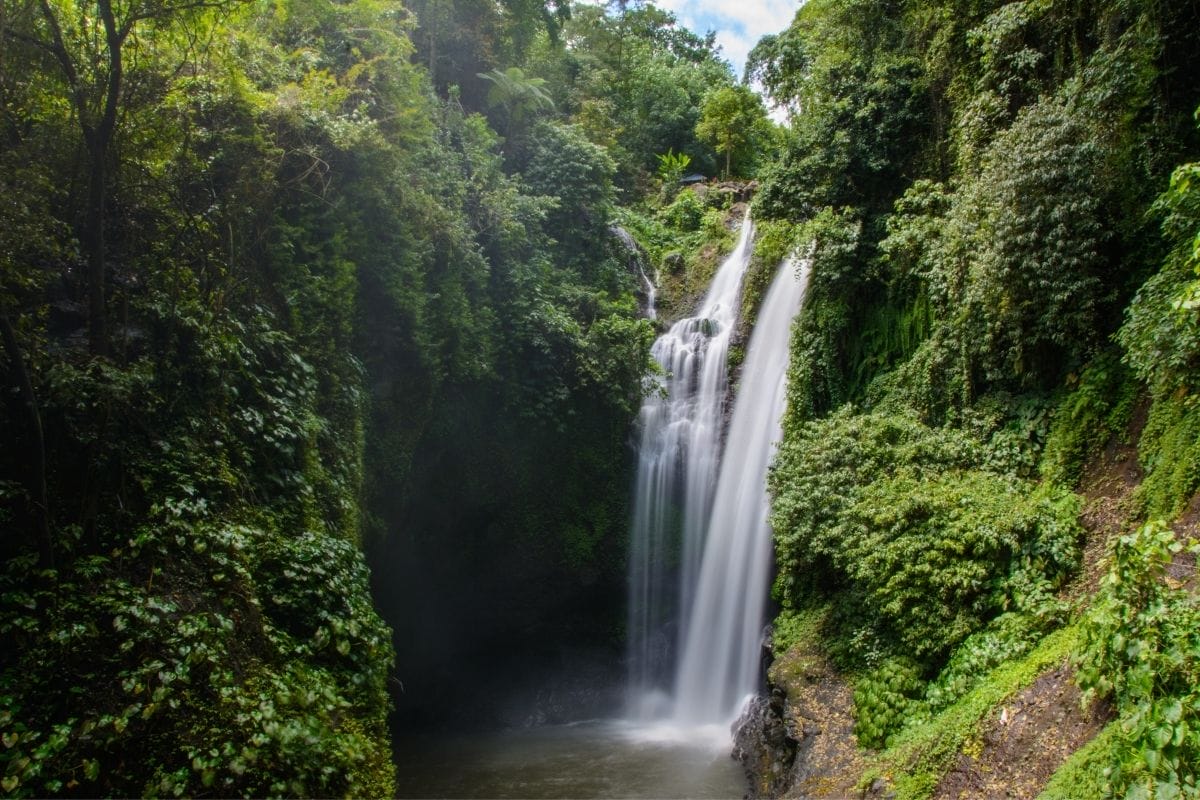 Aling Aling Waterfall in Bali