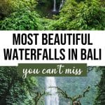 Top 13 Best waterfalls in Bali You Can't Miss