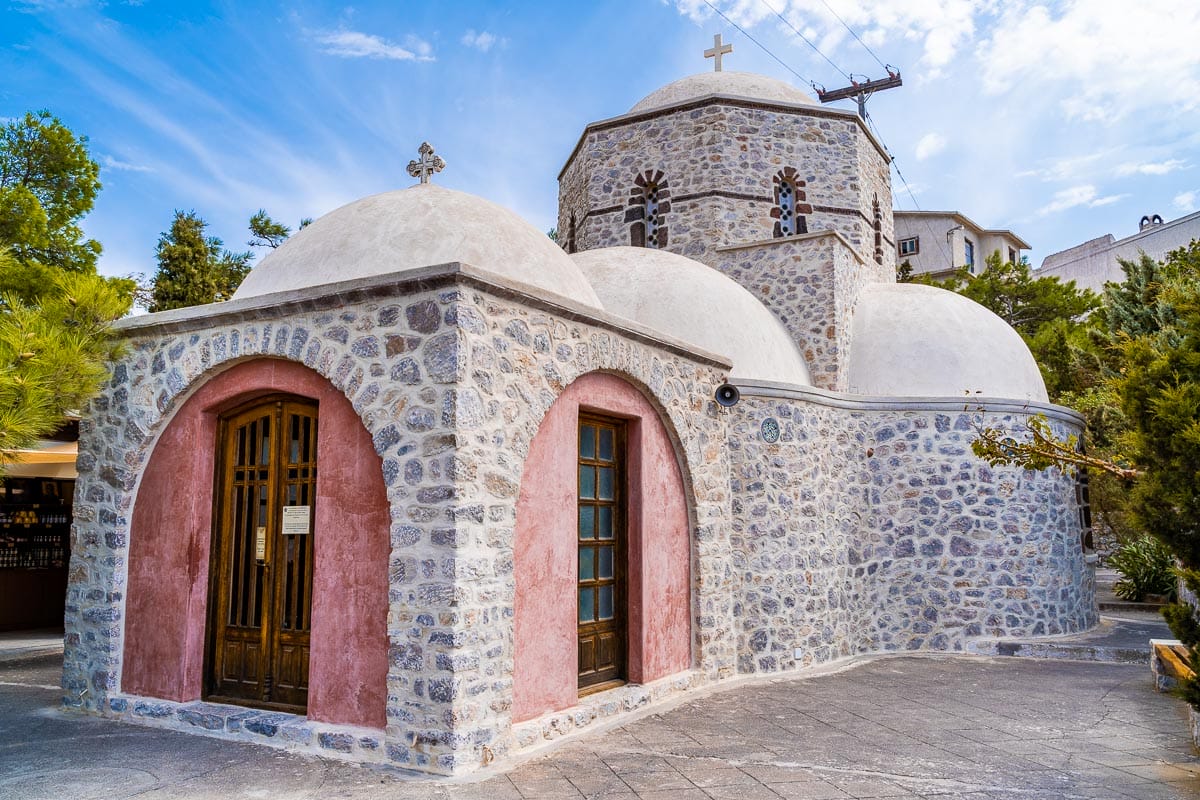 Monastery of Profitis Ilias Santorini 1a