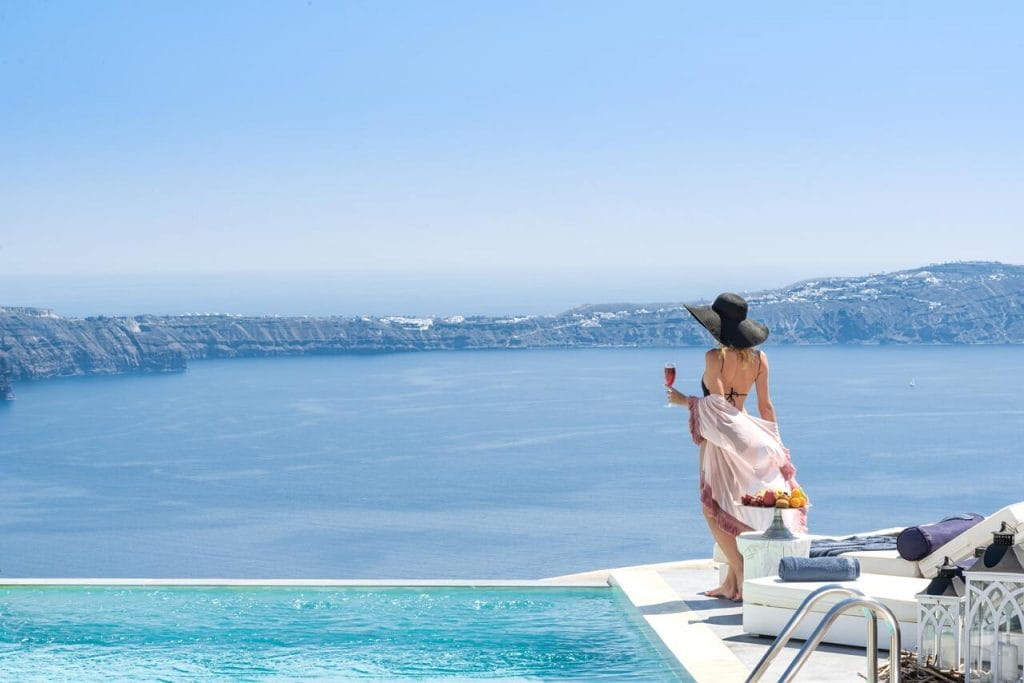 21 Incredible Hotels in Santorini with Private Pools | She Wanders Abroad