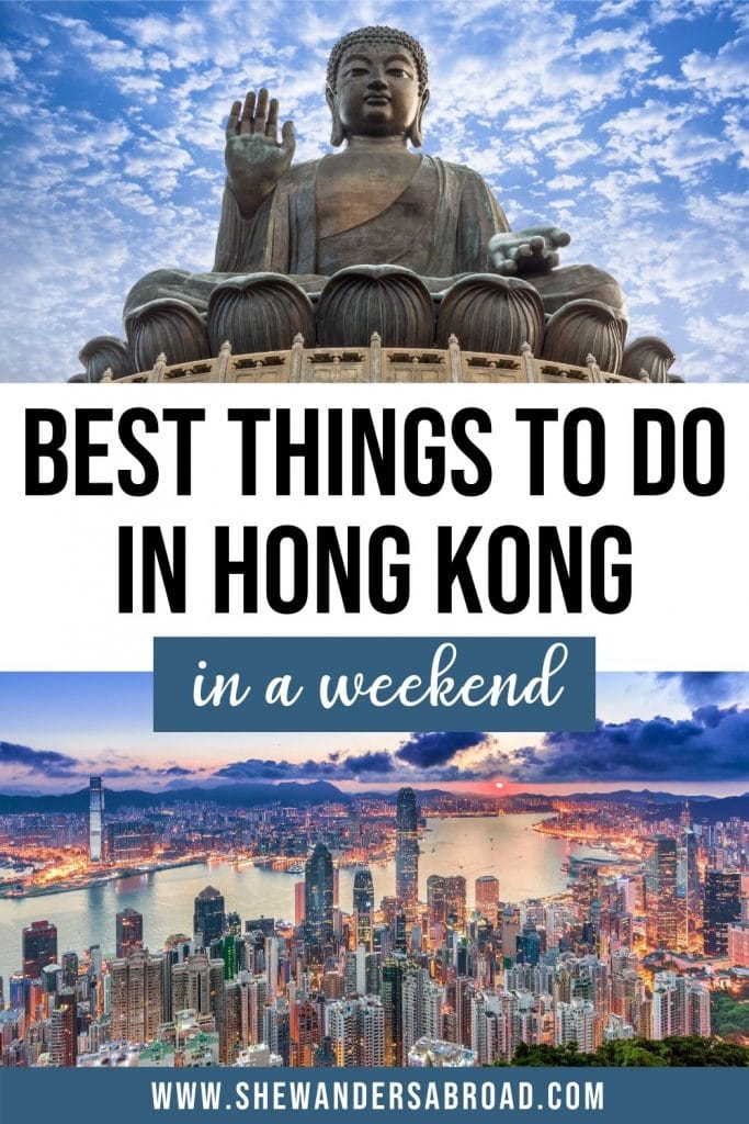 hong kong day tour itinerary