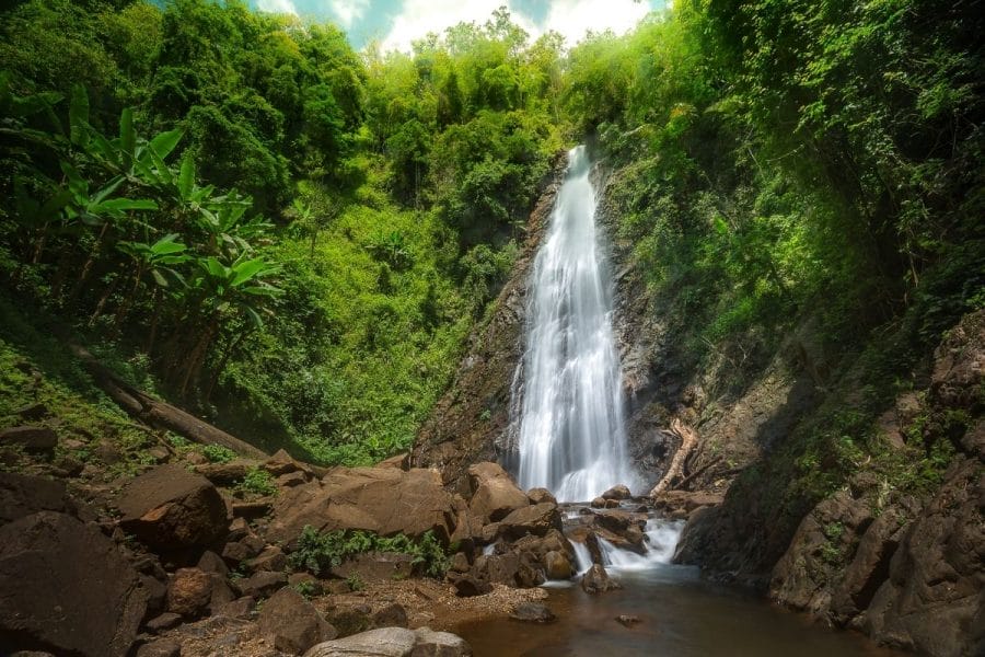 Khun Korn Waterfall in Chiang Rai