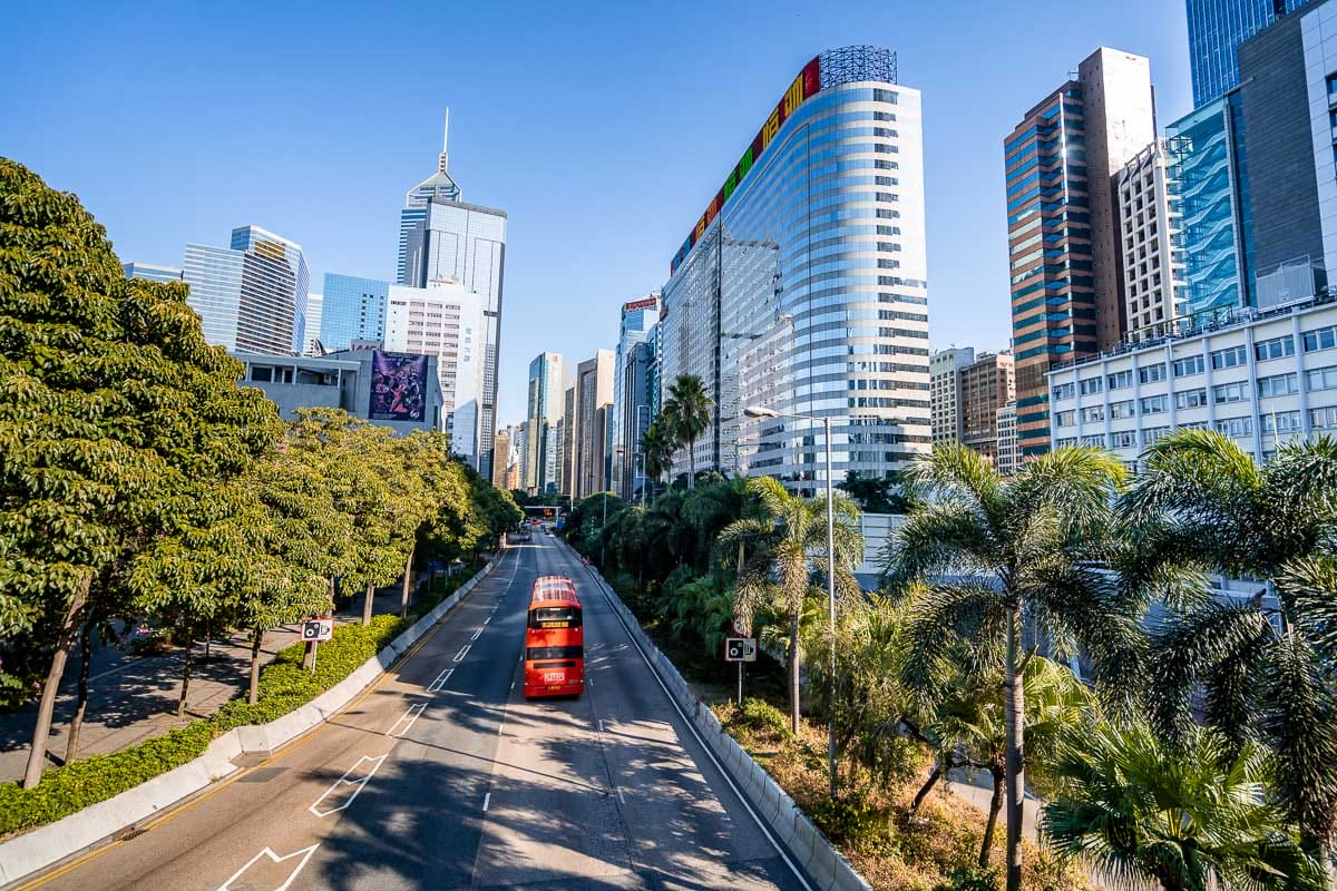 Roads in Hong Kong