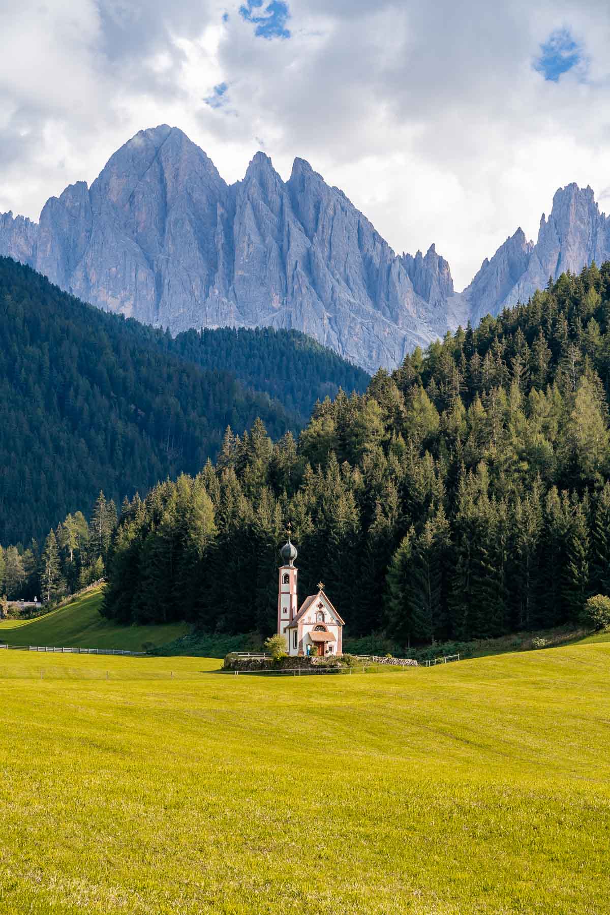 Church of St. John in Ranui, Dolomites