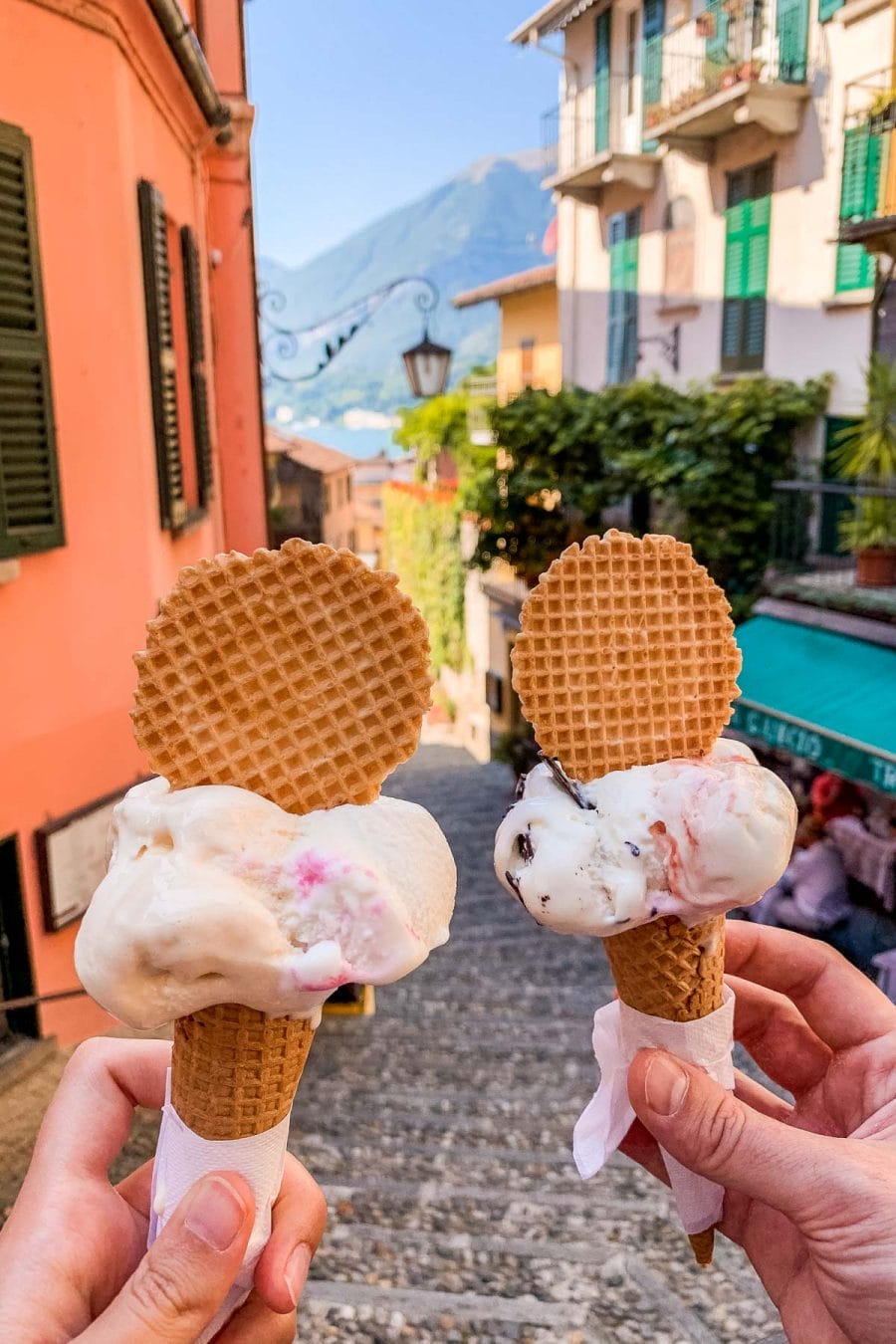 Ice cream in Bellagio, Lake Como