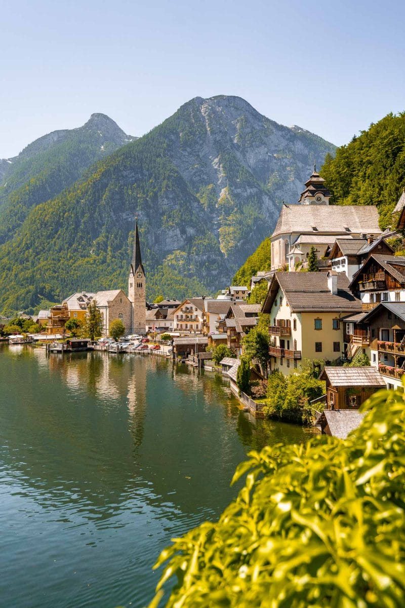 Panoramic view of Hallstatt that you have to see even if you have only one day in Hallstatt