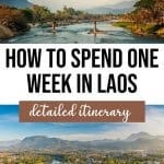 The Perfect One Week in Laos Itinerary