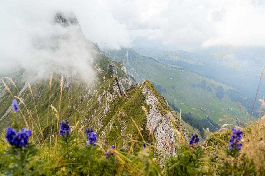 Schaeffler Ridge, Ebenalp, Switzerland