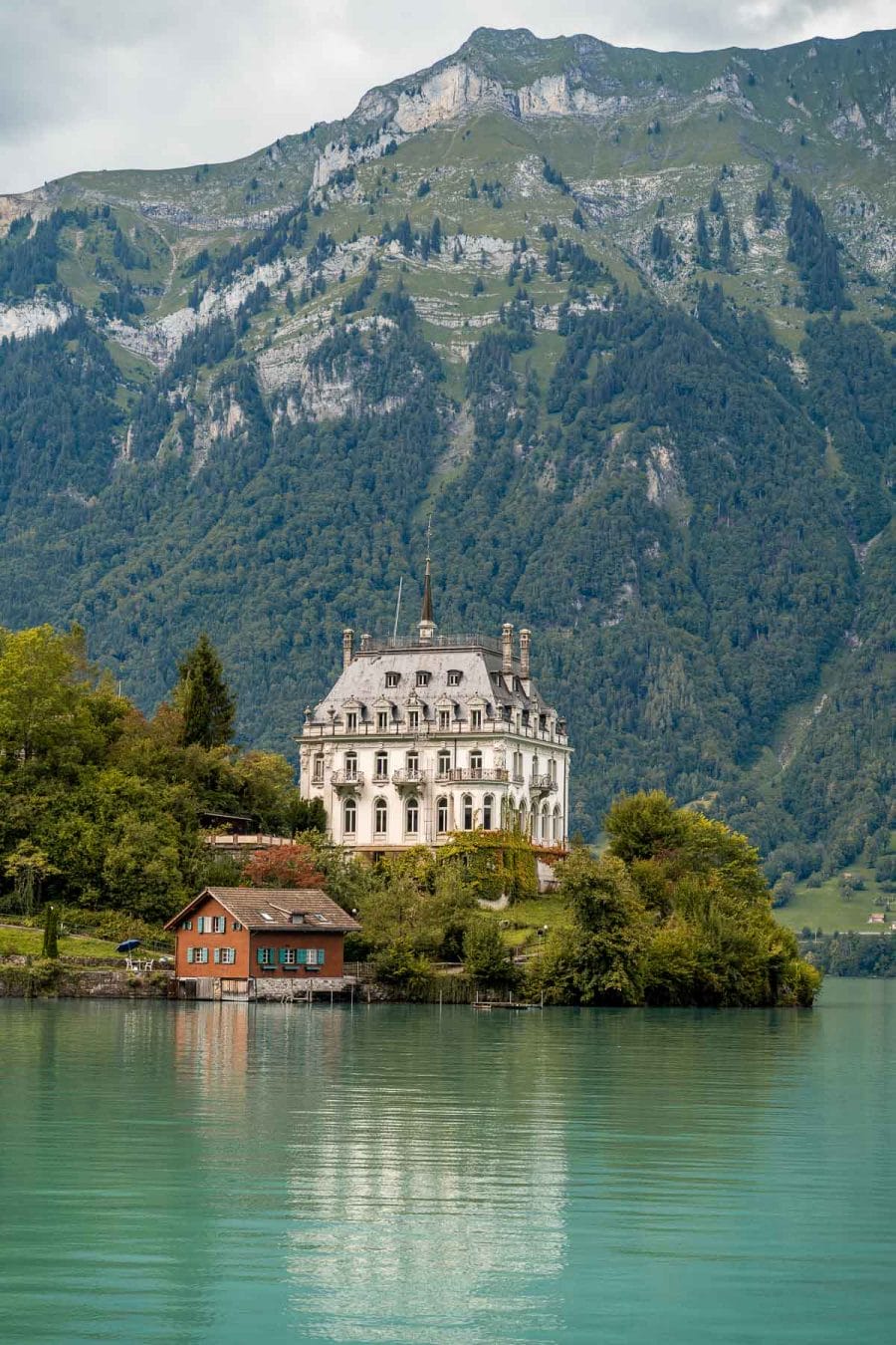 Schloss Seeburg at Lake Brienz, Switzerland