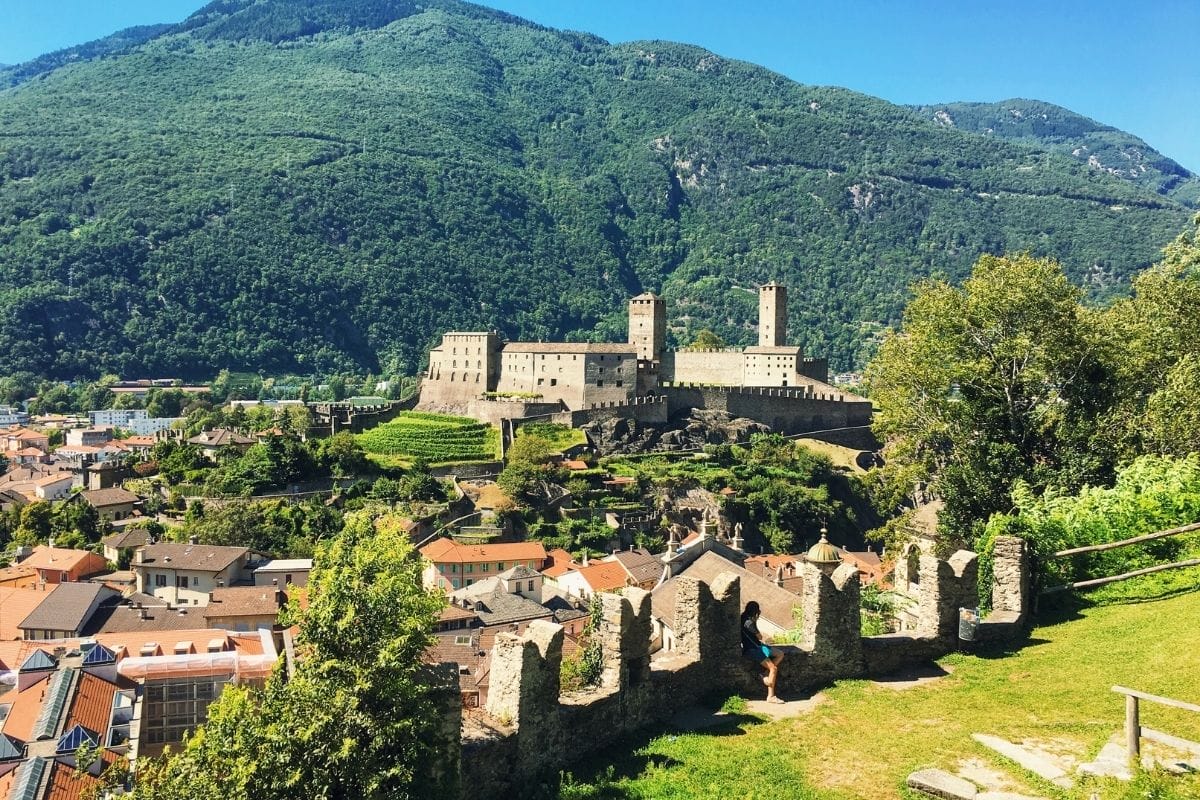 Castles of Bellinzona, Switzerland