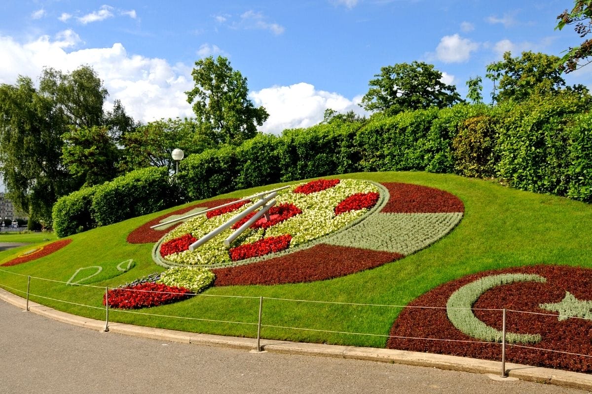 Floral Clock in Geneva