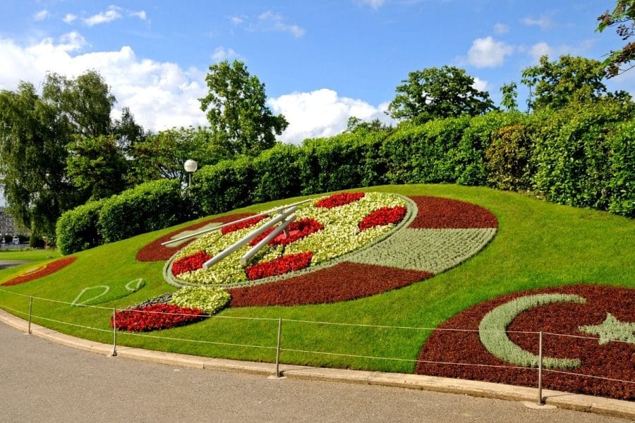 Floral Clock in Geneva
