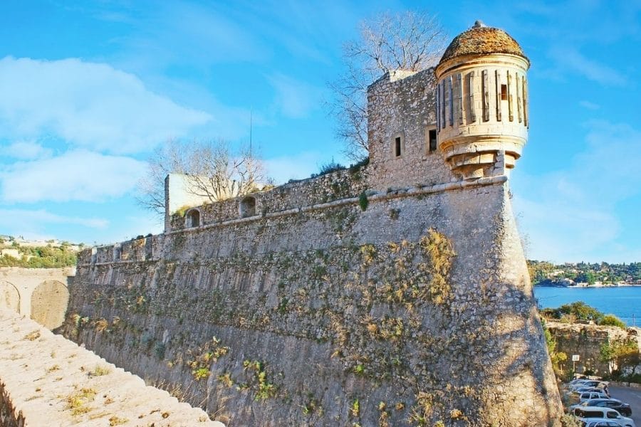 St. Elme Citadel in Villefranche-sur-Mer, France