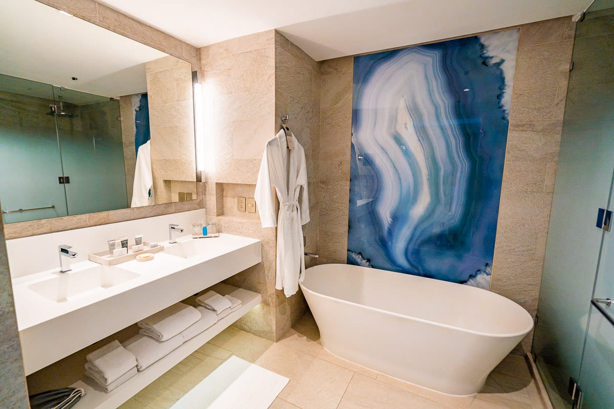 Bathroom at JW Marriott Cancun