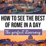 How to See the Best of Rome in a Day