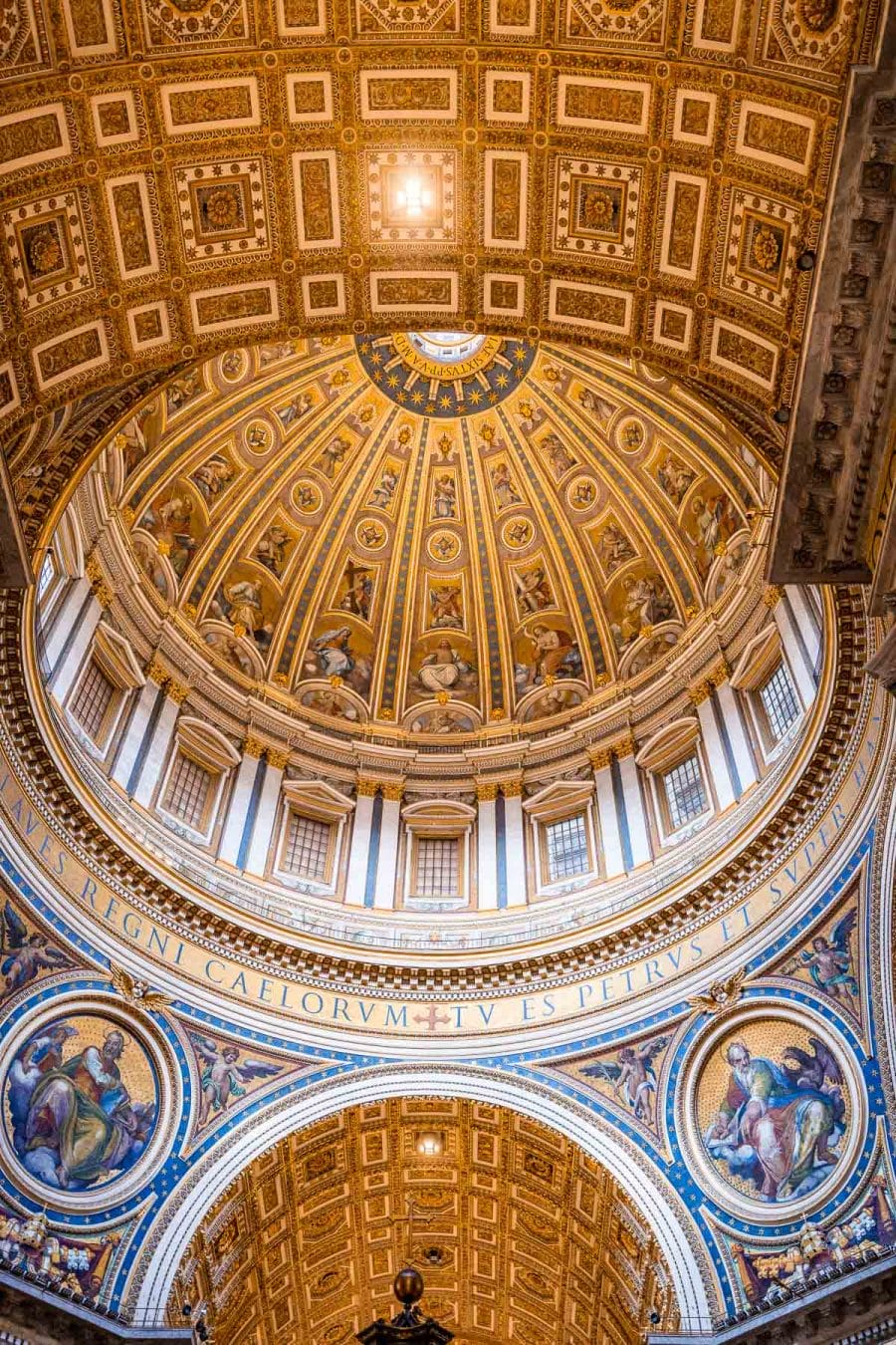 Interior of the St. Peter's Basilica, Vatican City