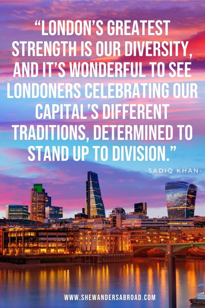 Powerful London Quotes for Instagram
