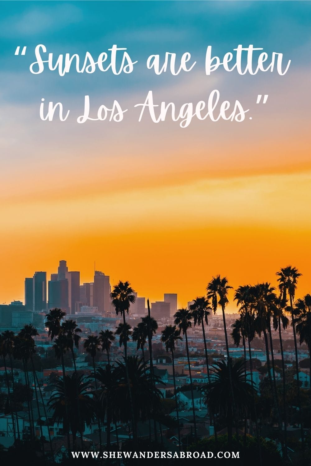 Short Los Angeles Instagram Captions